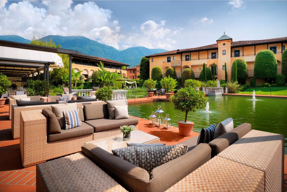 Giardino Ascona view from terrace