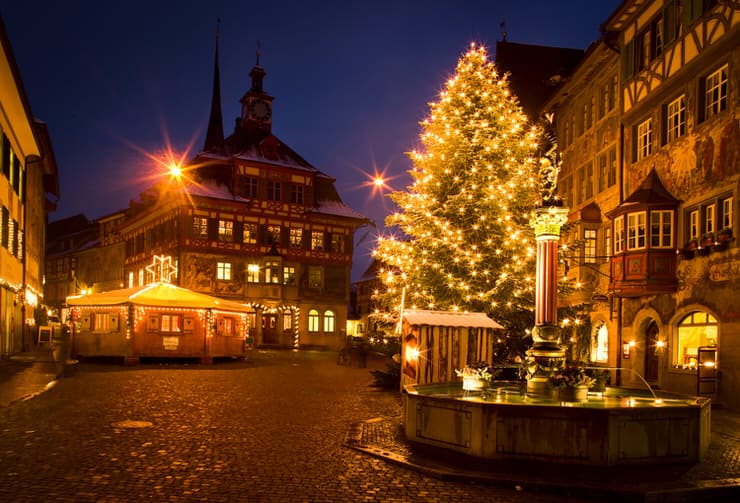 A small town Stein am Rhein